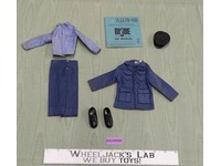 Dress Uniform Action Pilot W/ Air Manua GI Joe Vintage 1964 Hasbro 12" Accessory
