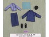 Dress Uniform Action Pilot W/ Air Manua GI Joe Vintage 1964 Hasbro 12" Accessory