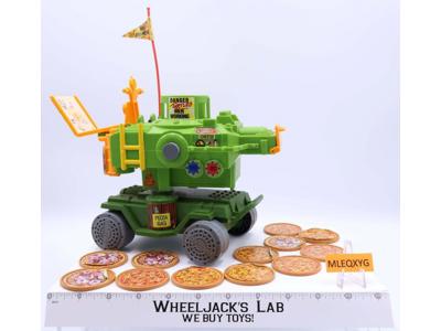 Pizza Thrower 100% Complete TMNT 1989 Vintage Playmates Action Figure Vehicle