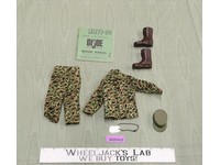 GI Joe Action Marine UNIFORM ONLY W/ Marine Manual Vintage 12" Accessory