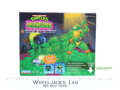 Mutatin' Michaelangelo Teenage Mutant Ninja Turtles 1992 Playmates NEW MISB