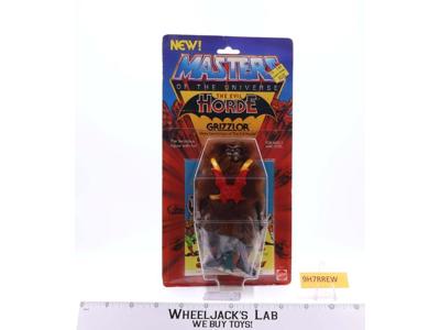 Grizzlor DARK SKIN He-Man Masters of the Universe MOTU 1984 Mattel MOSC SEALED