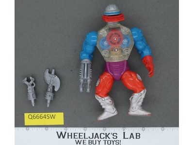 Roboto 100% Complete He-Man Masters of the Universe MOTU 1984 Mattel Vintage