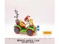 Toilet Taxi 100% Complete Teenage Mutant Ninja Turtles 1990 Playmates Vehicle