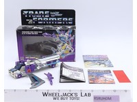 Octane W/ BOX 100% Complete 1986 Vintage G1 Transformers Hasbro Action Figure