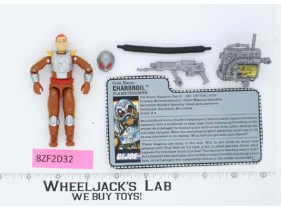 Charbroil V1 100% Complete G.I. Joe 1988 Hasbro Vintage Action Figure