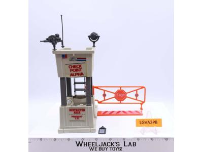Check Point Alpha Battle Station Complete G.I. Joe 1985 Hasbro Action Figure