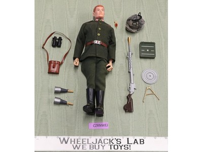 Russian Infantryman 12" GI Joe Painted Head 1966 Hasbro Vintage Action Figure