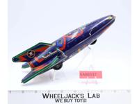 Mars Patrol Friction Raider X-1 Rocket 2006 Rocket USA Friction Tin Toy