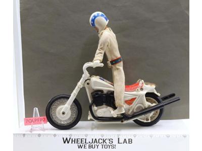 Evel Knievel Stunt Cycle Motorcycle 1973 Ideal Toy Vintage Action Figure