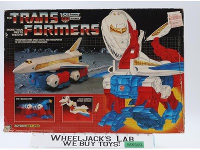 Sky Lynx 100% Complete W/BOX & INSERT 1986 G1 Transformers Hasbro Figure WORKS
