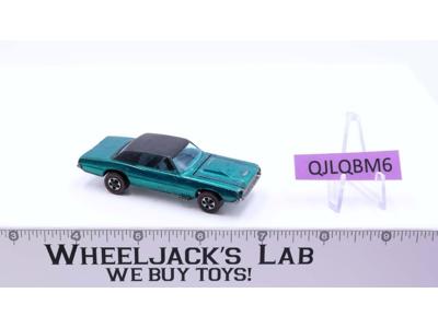 Custom T-Bird Aqua 1968 Redline Hot Wheels Mattel Vintage Redline RL