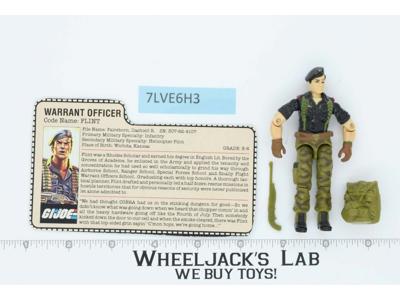 Flint V1 100% Complete 1985 G.I. Joe Hasbro Vintage Action Figure