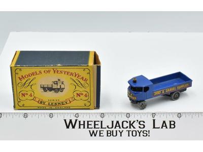 Sentinel Steam Engine Models of YesterYear 1950's Lesney Matchbox Car