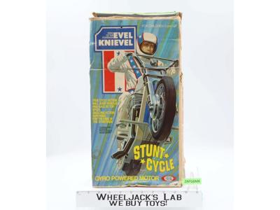 Evel Knievel Stunt Cycle With Box 1973 Ideal Toy Vintage Action Figure