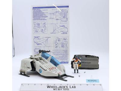 Cobra Wolf W/ Ice Viper G.I. Joe 1987 Hasbro Vintage Action Figure Vehicle