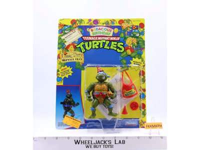 Classic Party Reptile Leo Bodacious Birthday TMNT 1992 Playmates MOSC SEALED