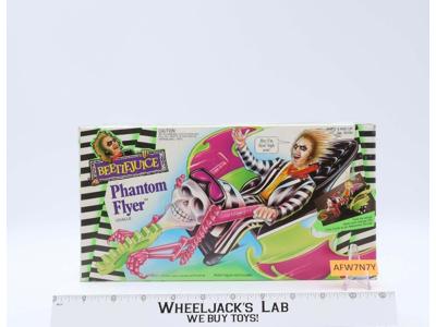 Phantom Flyer Vehicle Beetlejuice 1990 Kenner Toy Car NEW MIB SEALED