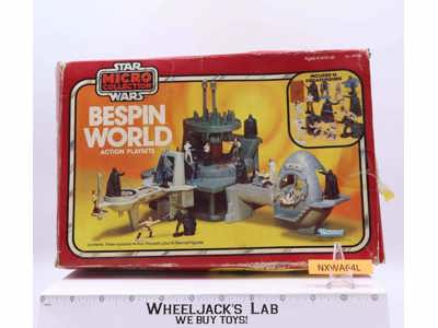 Bespin World Playsets 100% Complete MICRO COLLECTION Star Wars 1982 Kenner
