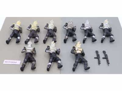 Lot of 9 Cylon Centurion w/ Commander Battlestar Galactica 1978 Mattel Figures
