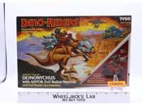 Deinonychus W/Antor 100% Complete Dino Riders 1987 Tyco Vintage Action Figure