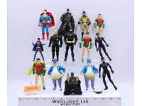 Lot of 13 Batman DC Comics Superheroes Villains ToyBiz Kenner Action Figures