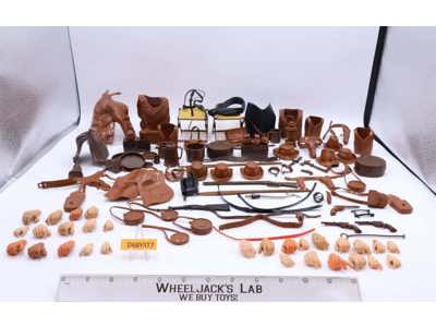 Lot of Accessories / Body Parts Johnny West Marx Vintage Accessories