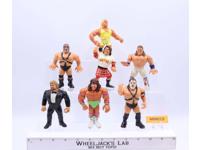 Lot of 7 1980's WWF Hasbro Titan Sports 5" Vintage Wrestling Action Figures