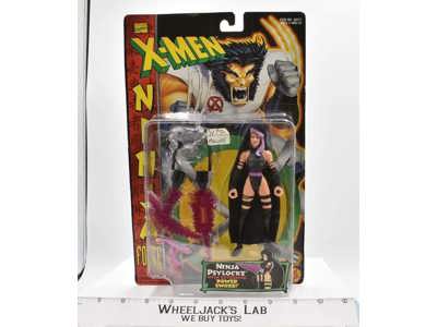 Ninja Psylocke Ninja Force X-Men Marvel Comics MOSC 1996 Toybiz