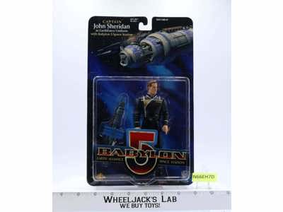 Capt. John Sheridan Babylon 5 1997 Exclusive Toy Products Figure NEW MOSC SEALED
