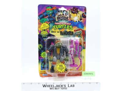 Mike as Frankenstein TMNT Universal Monsters 1993 Playmates NEW MOSC SEALED