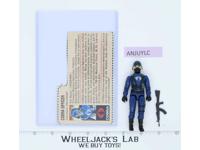 Cobra Officer V1.5 RED CARD BACK Complete 1983 G.I. Joe Hasbro Vintage Figure