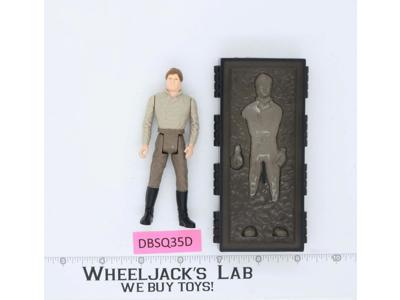 Han Solo in Carbonite 100% Complete Star Wars 1984 Vintage Kenner NO REPRO
