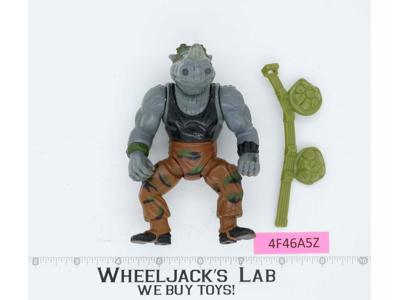 Rocksteady HARD HEAD Teenage Mutant Ninja Turtles TMNT 1988 Playmates Vintage