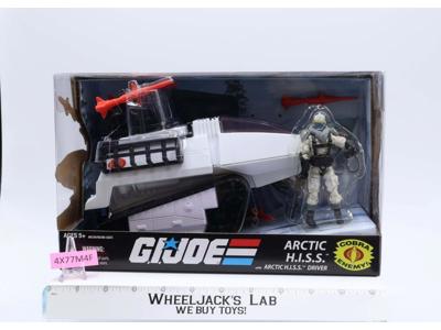 Arctic H.I.S.S. W/ Cobra Driver GI Joe 2008 Hasbro Action Figure NEW MISB SEALED