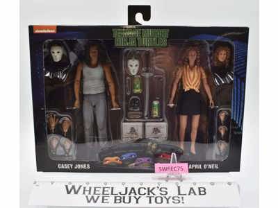 Casey Jones & April O'Neil Teenage Mutant Ninja Turtles NEW MISB Neca 2021