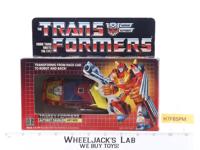 Hot Rod 100% Complete W/Box 1986 Vintage Hasbro G1 Transformers Action Figure