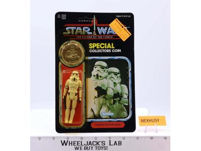 Stormtrooper 92 Back Star Wars POTF 1984 Kenner Action Figure NEW MOSC SEALED