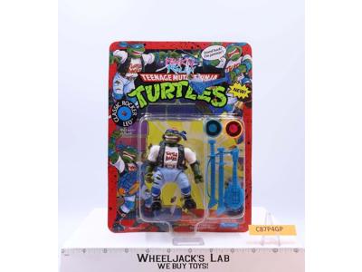 Rock N Roll Classic Rocker Leo Rock'n Rollin' TMNT 1991 Playmates MOSC SEALED