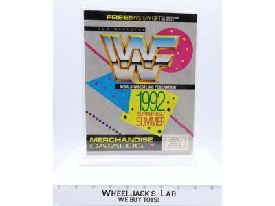 WWF 1992 Spring Summer Merchandise Catalog 12 Pages Hulk Hogan Randy Savage