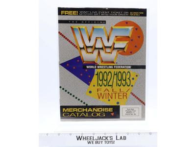 WWF 1992 1993 Fall Winter Merchandise Catalog 12 Pages Hulk Hogan Randy Savage