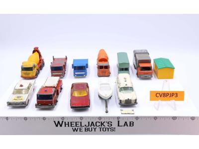Lot of 11 Miscellaneous Cars/Vehicles/Trucks Vintage Matchbox Hotwheels