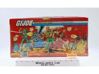 GI Joe Collectors Case 24 Action Figures W/TRAYS 1984 Tara Toy Accessory