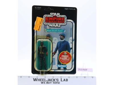 Bespin Security Guard BLACK 47 Back Star Wars ESB 1982 Kenner NEW MOSC SEALED