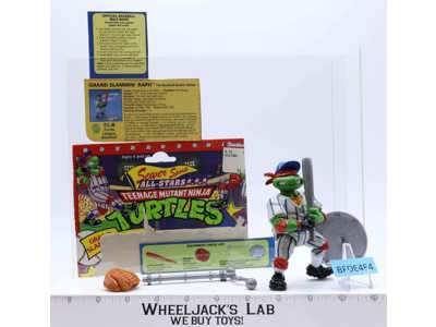 Grand Slammin' Raph 100% Complete Teenage Mutant Ninja Turtles TMNT Playmates