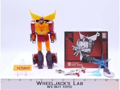 Hot Rod 86 100% Complete Transformers Studio Series 2022 Hasbro Action Figure