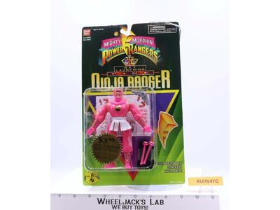 Mighty Morphin Pink Ninja Ranger Power Rangers 1995 Bandai NEW MOSC