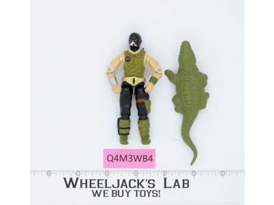 Croc Master V1 G.I. Joe 1987 Hasbro Vintage Action Figure