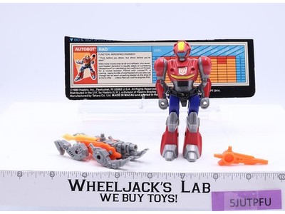 Action Masters Rad W/Lionizer 100% Complete 1990 G1 Transformers Vintage Figure