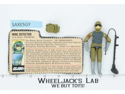 Tripwire V1 100% Complete G.I. Joe 1983 Hasbro Vintage Action Figure